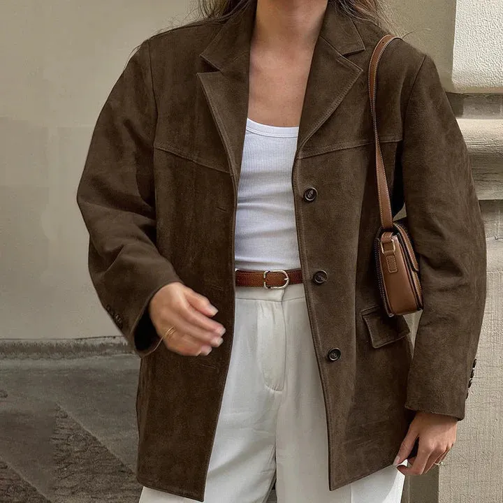 Lilly – suede jacket vintage