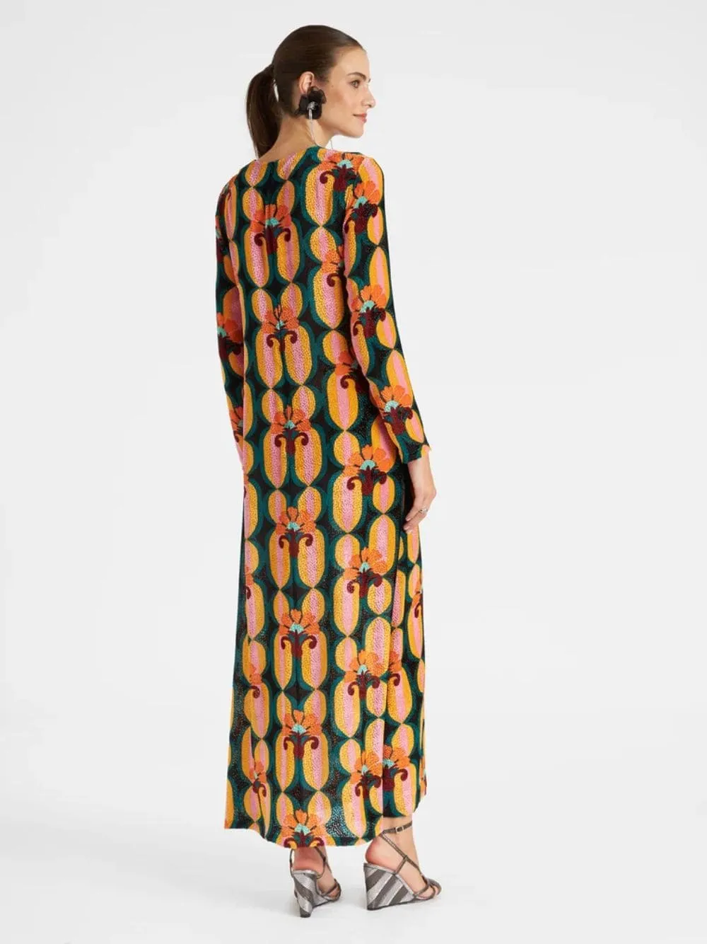 Long Sleeve Swing Dress