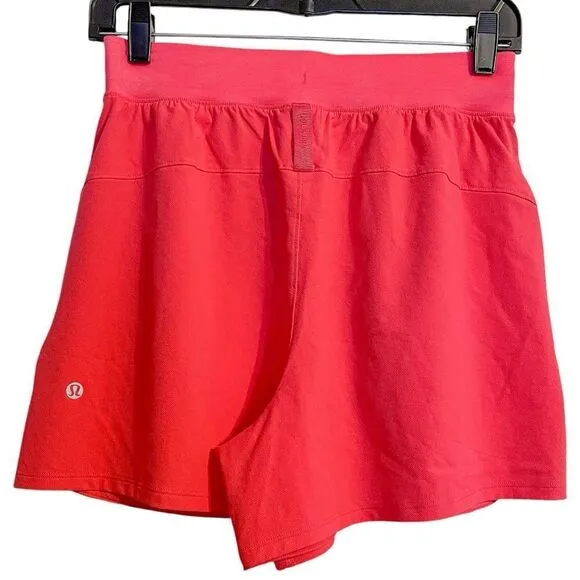 Lululemon License To Train High Rise Shorts Pink 4