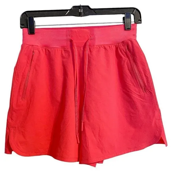 Lululemon License To Train High Rise Shorts Pink 4