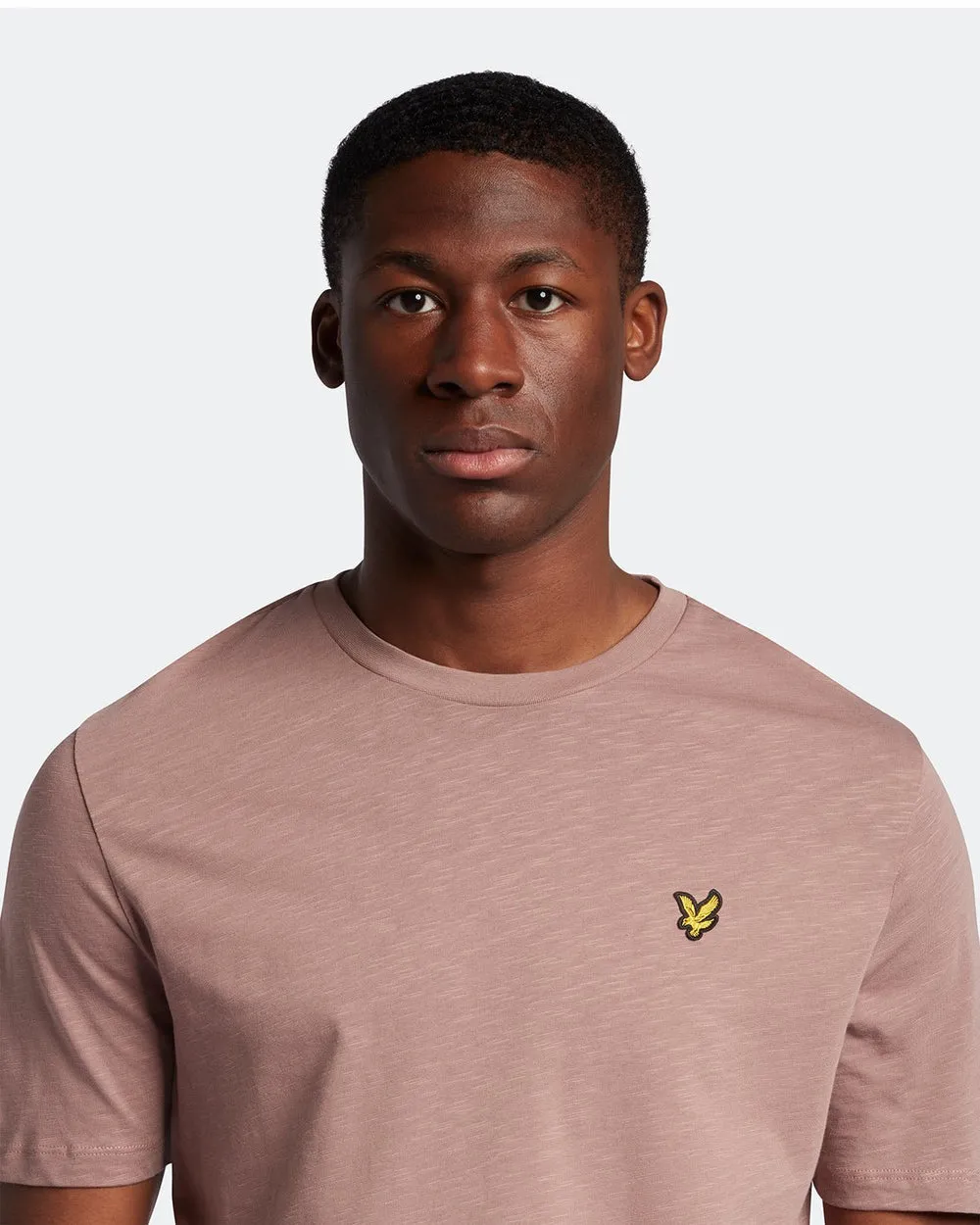 Lyle And Scott Slub T-Shirt Hutton Pink