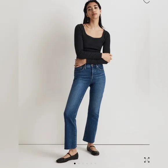 Madewell Mid-Rise Kick Out Jeans SZ 32