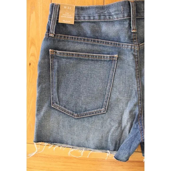 Madewell NWT The Perfect Jean Shorts 31 12