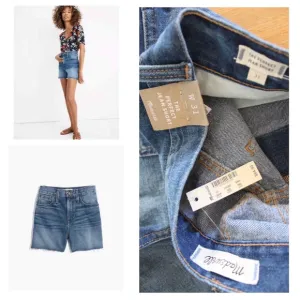 Madewell NWT The Perfect Jean Shorts 31 12