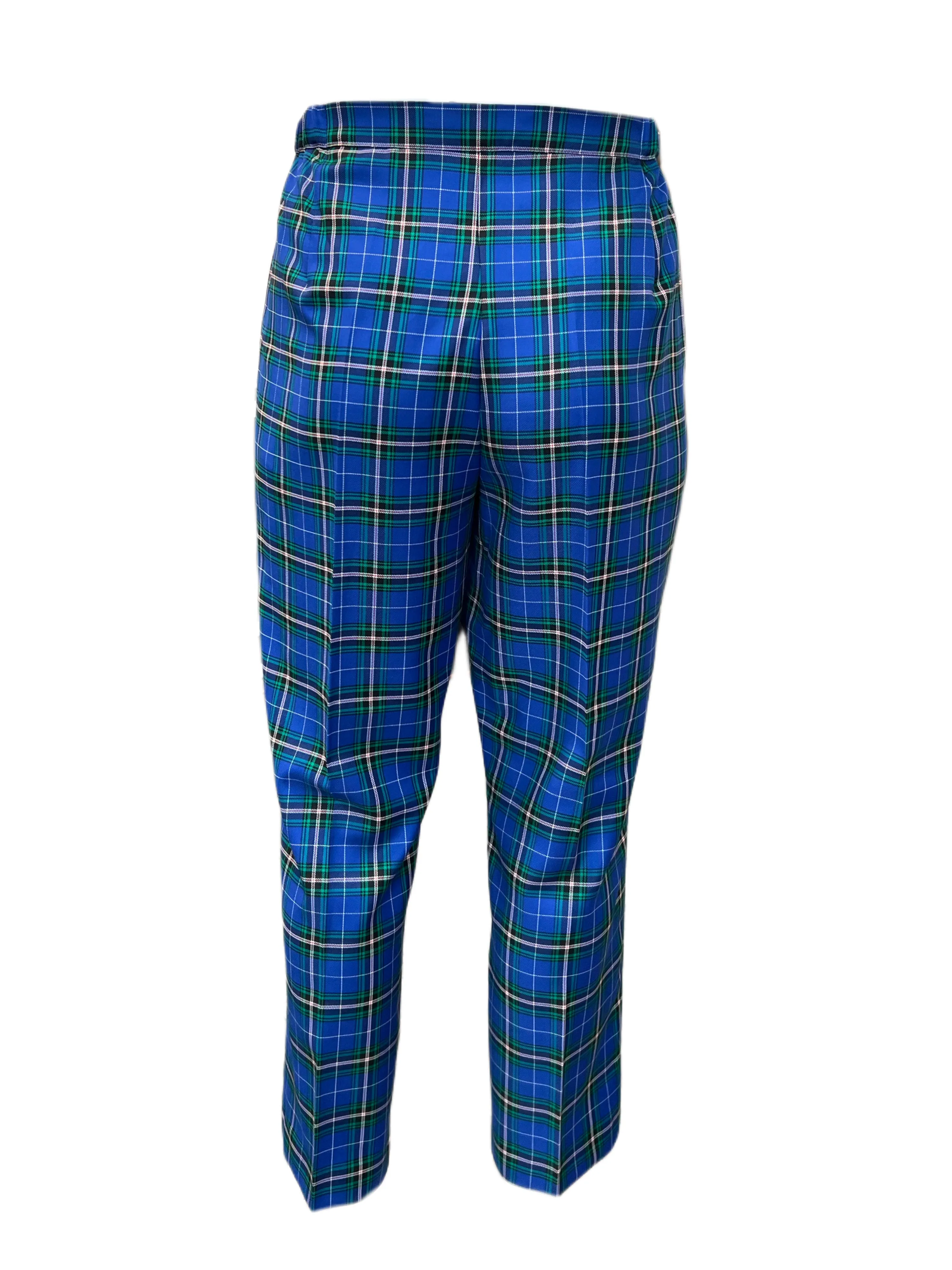 Marina Rinaldi Women's Blue Regione Straight Pants NWT