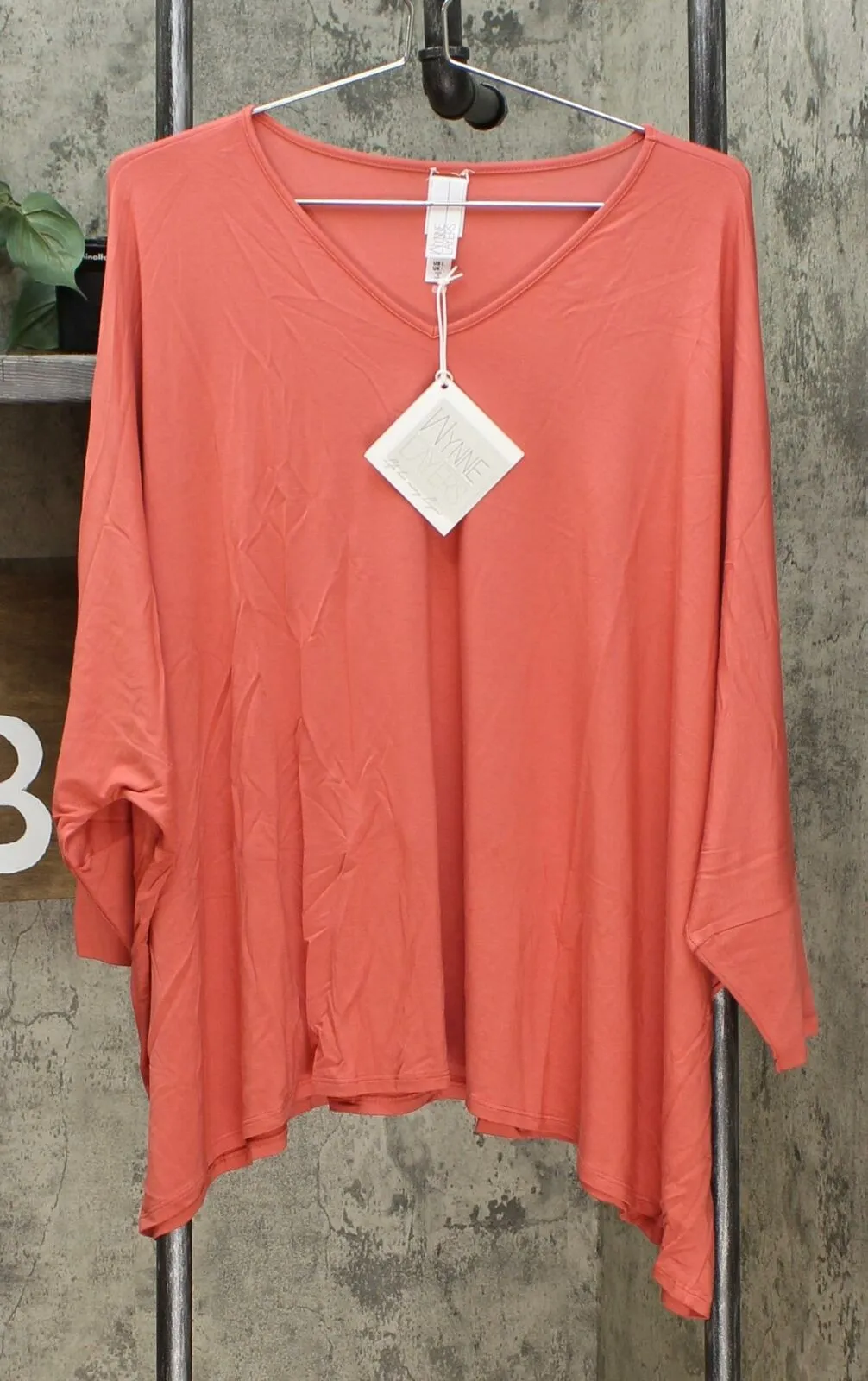 MarlaWynne WynneLayers Women's V-Neck Boxy Knit Top
