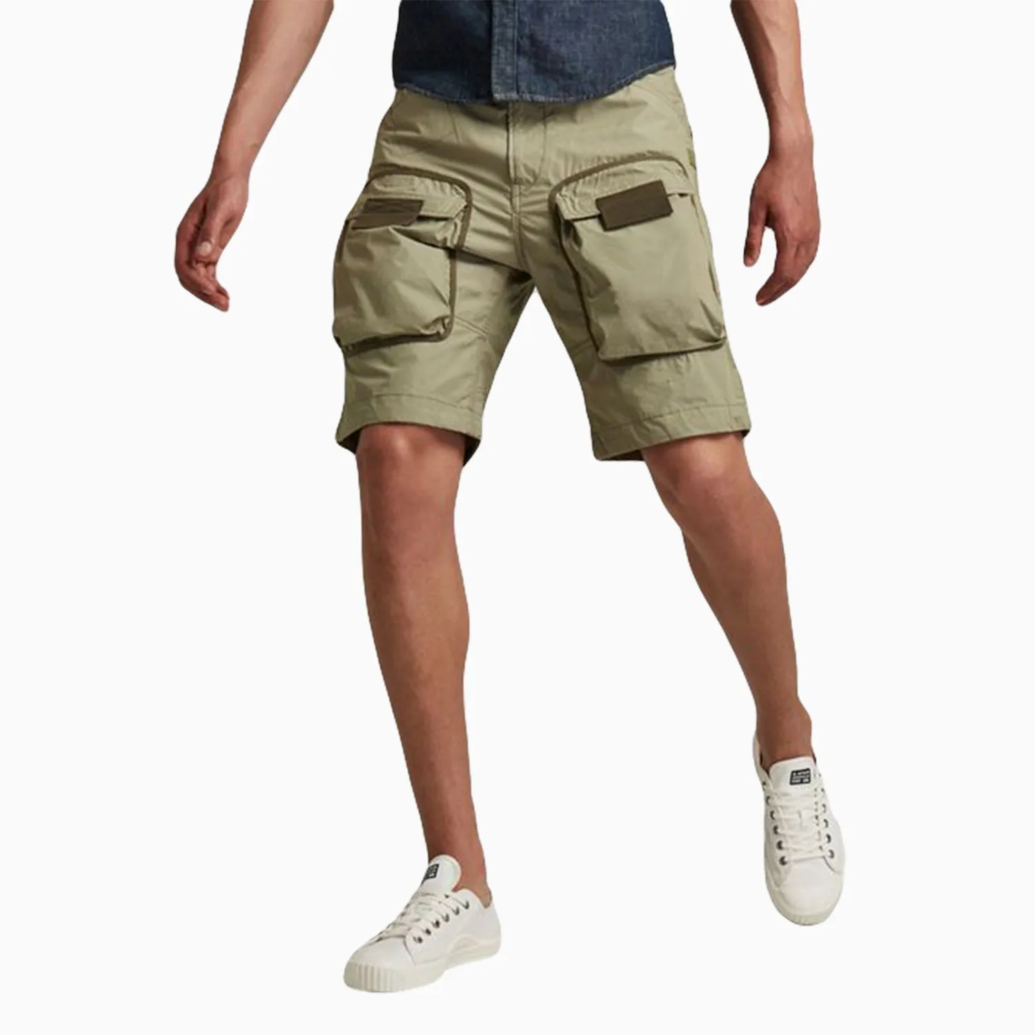 Men's 3D Cargo Poplin Short