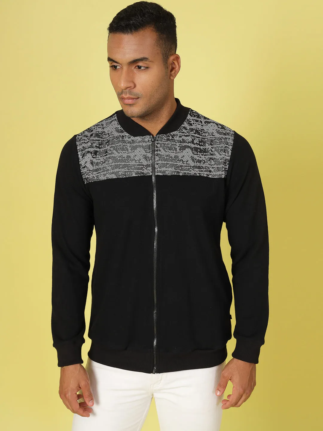 Men’s Elegant Jacquard Jacket