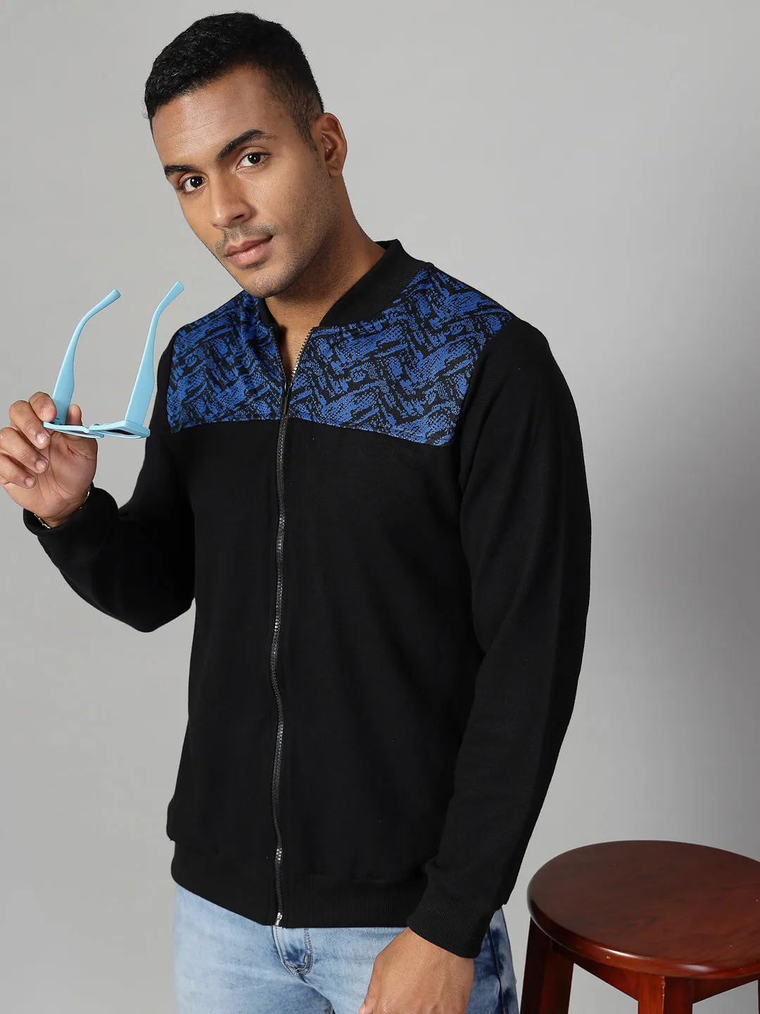 Men’s Elegant Jacquard Jacket