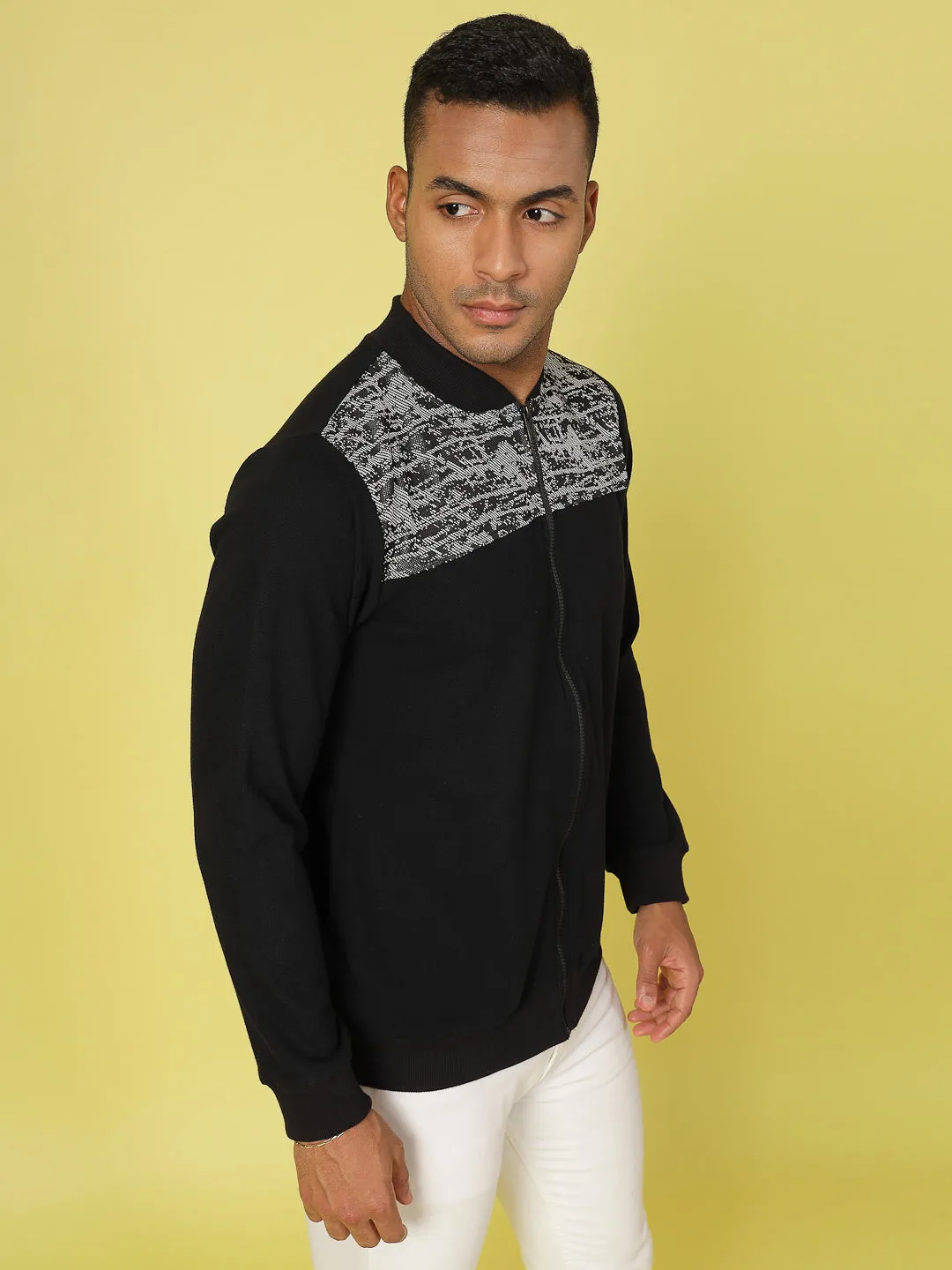Men’s Elegant Jacquard Jacket