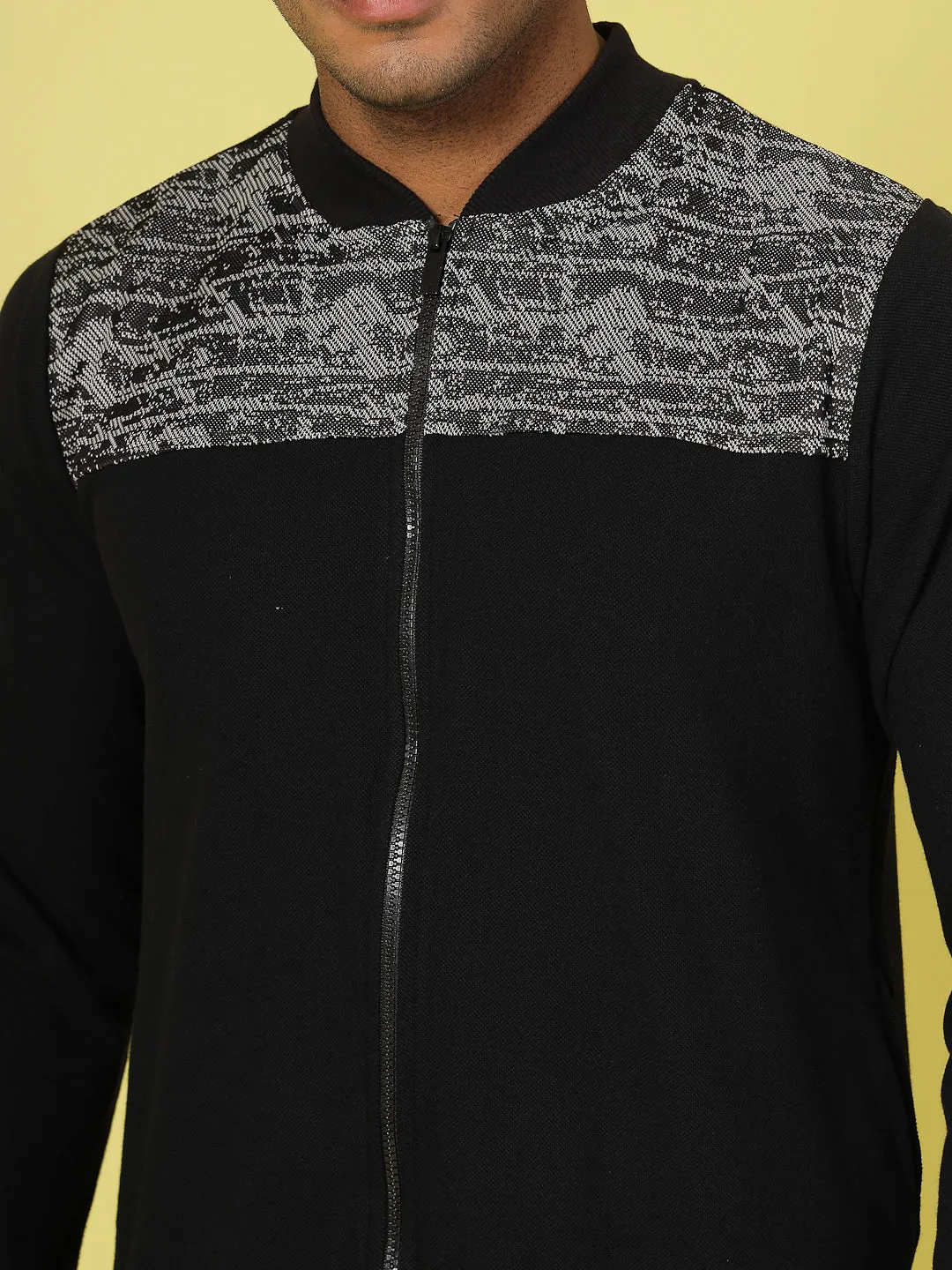 Men’s Elegant Jacquard Jacket