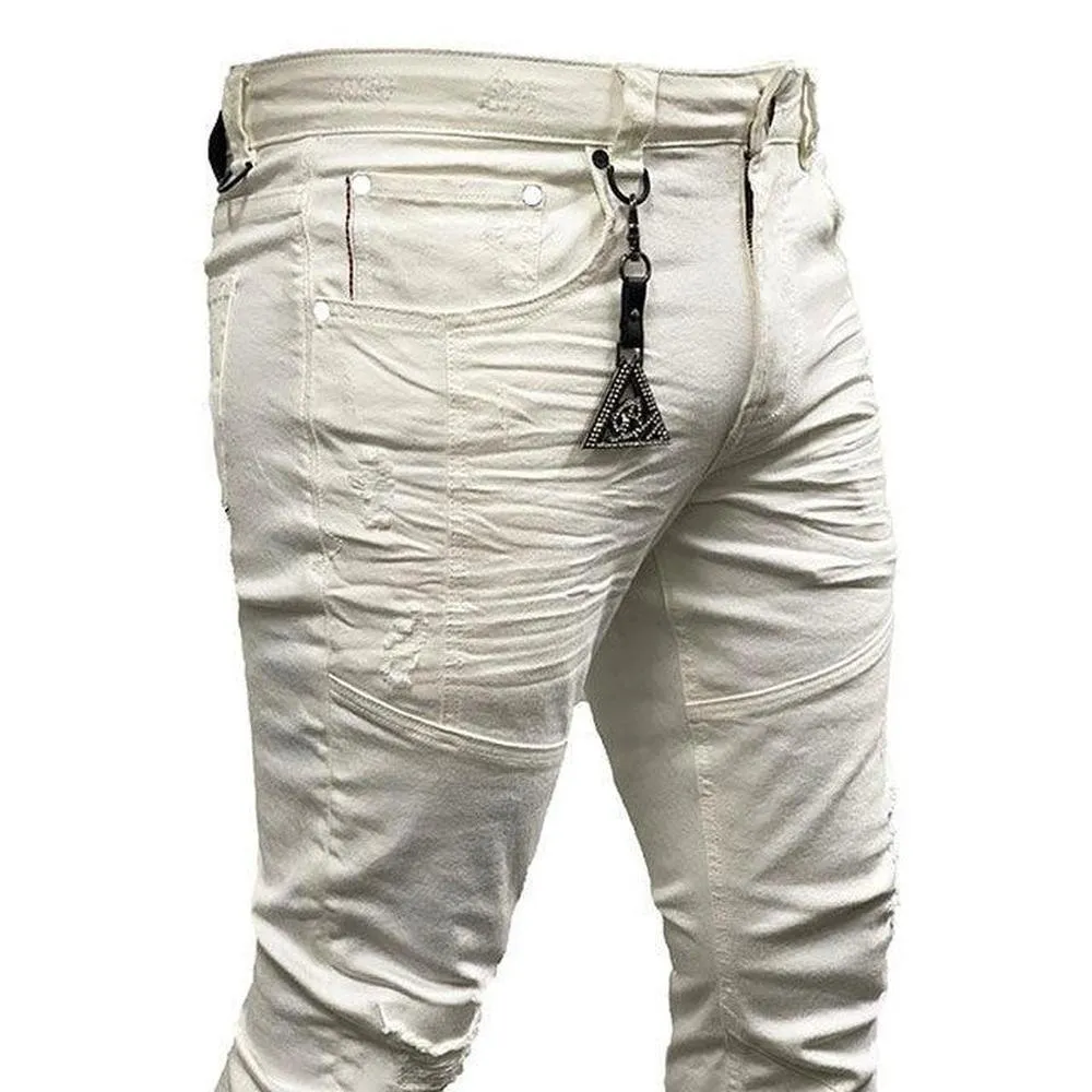 Men's Ultra White Skinny Jean
