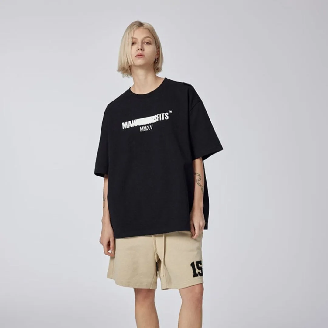 Misfit - T-shirt - Black or white