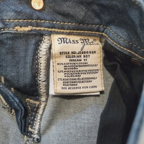 Miss Me Skinny Jeans Blue