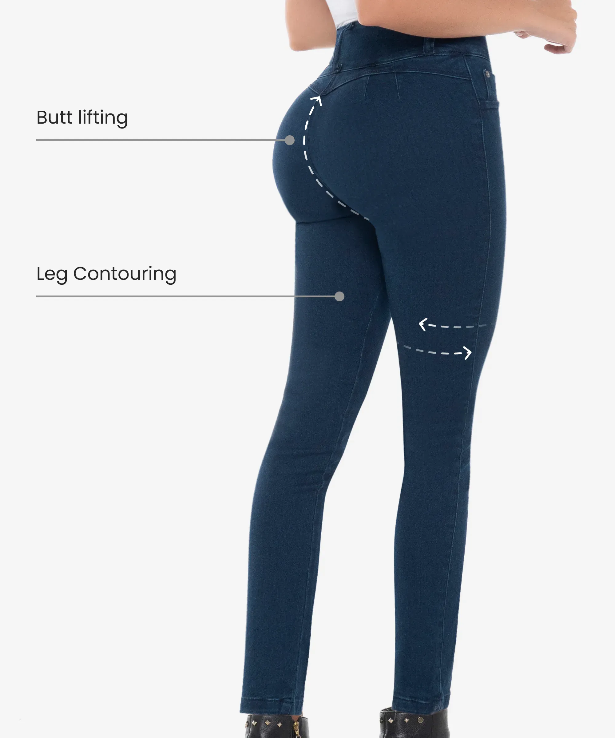 Mix Pack - 3 Push Up Jeans in styles 2127-2121-2126