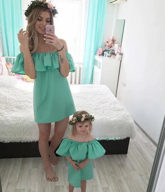 Mother Daughter Matching Set