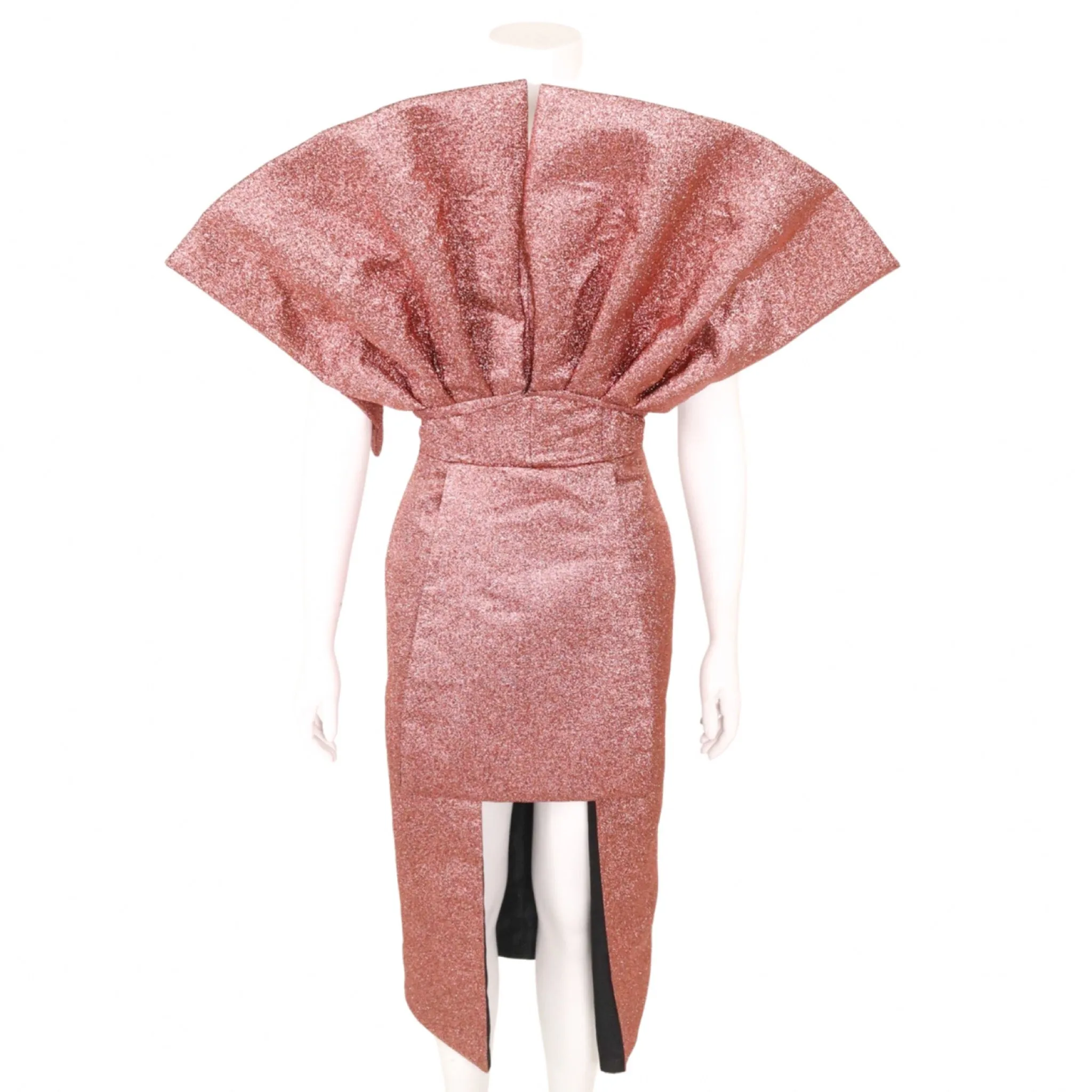 Myah Pink Glitter Dress