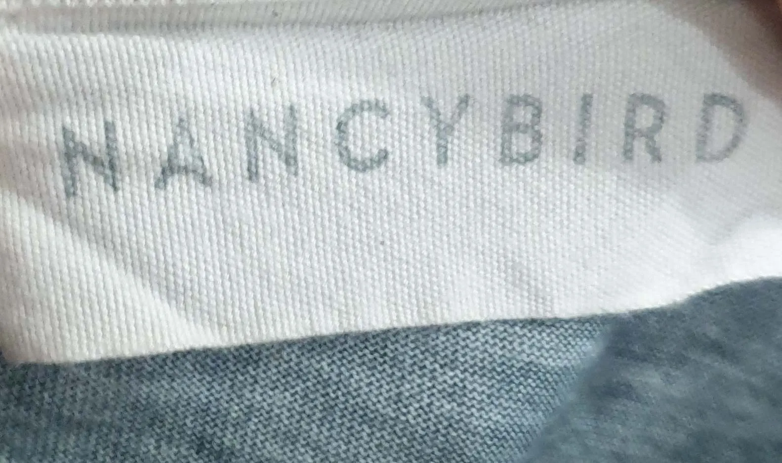 Nancybird black unique print tee shirt size XXL