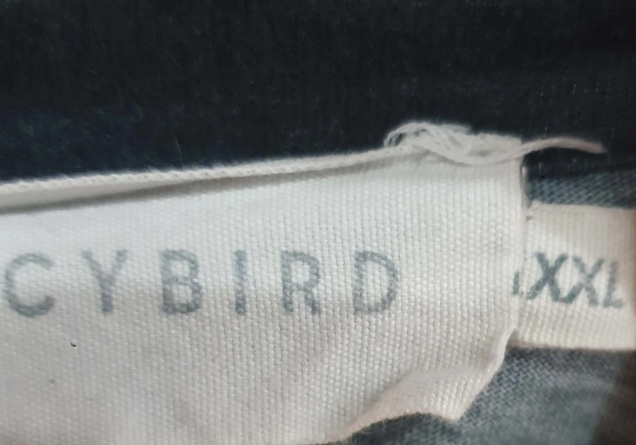 Nancybird black unique print tee shirt size XXL