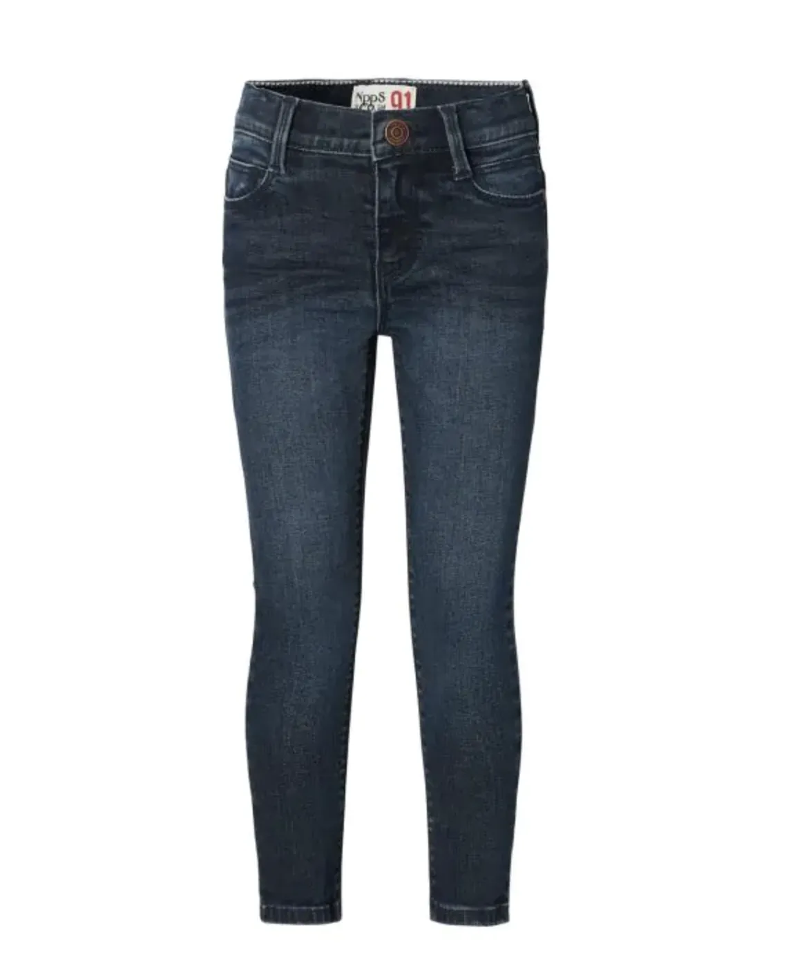 Noppies - Nysa Denim Pants Skinny Fit - Girls Black Blue Wash