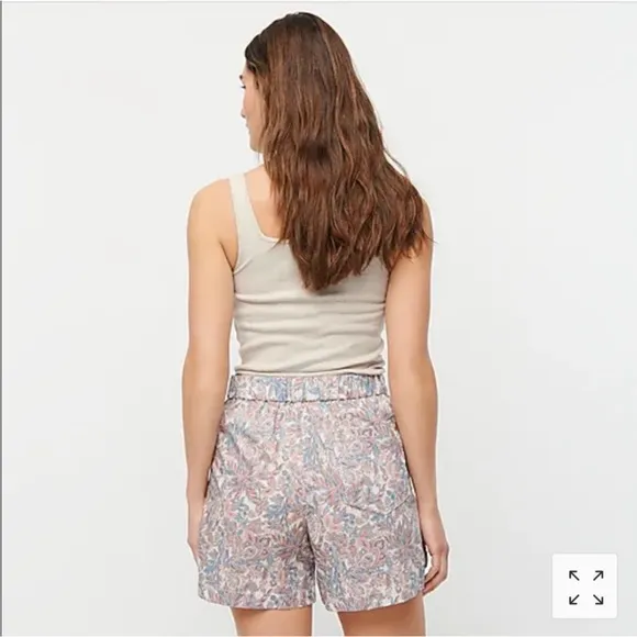 NWT J. Crew Pull-on camp short in Liberty® florals