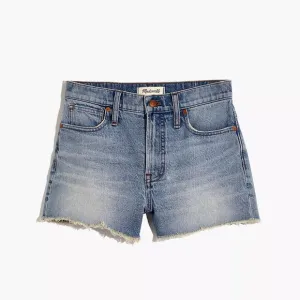 NWT Madewell The Perfect Jean Short in Balsam Wash: TENCEL™