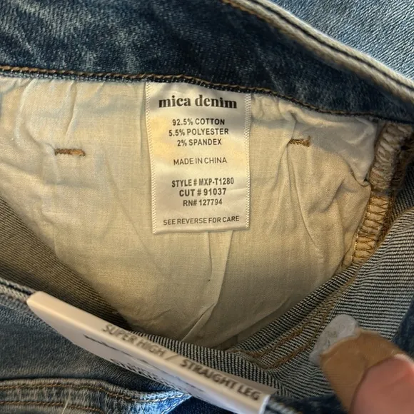 NWT Mica jeans. Boutique brand.Similar to Judy Blues but my opinion a better fit