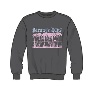Obey Womens Strange Days Box Fit Crew Fleece