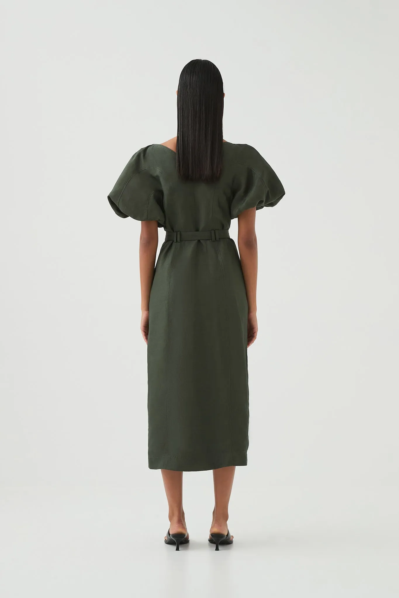 Paloma Utility Midi Dress