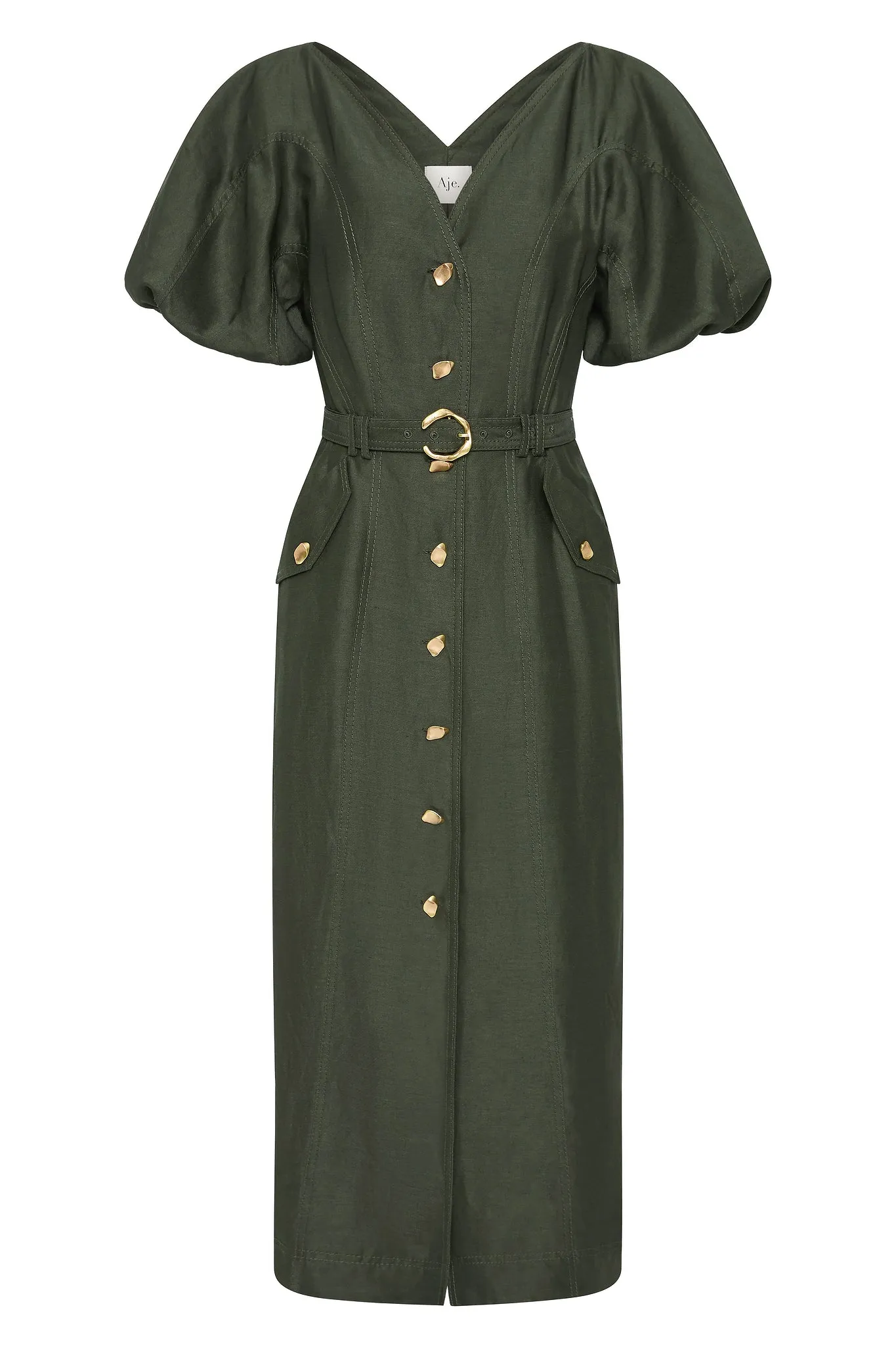Paloma Utility Midi Dress