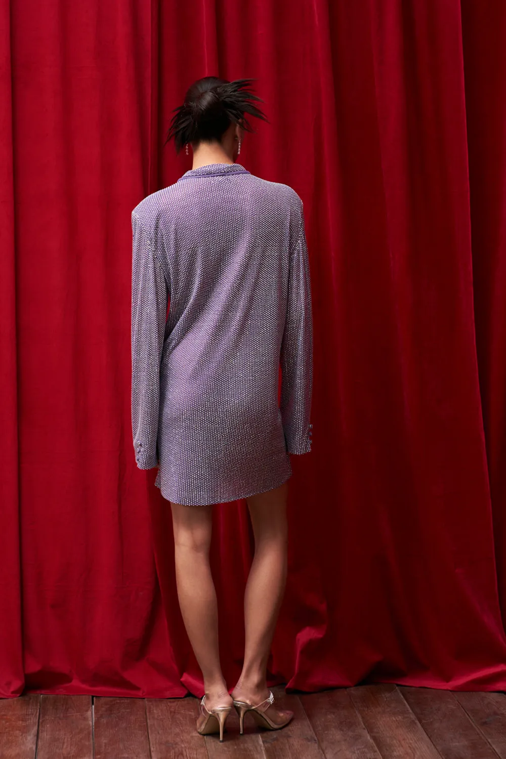 Periwinkle Jacket Dress