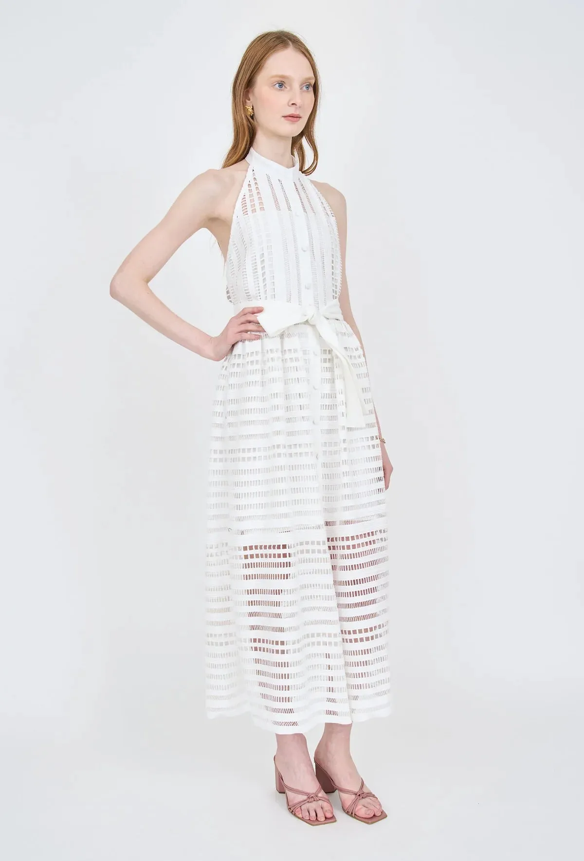 PHOEBE DRESS -WHITE