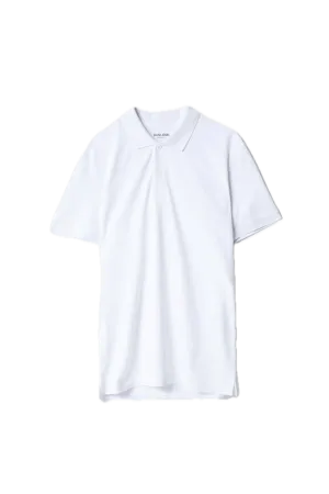 Polo Salsa Jeans Básico Regular Fit White