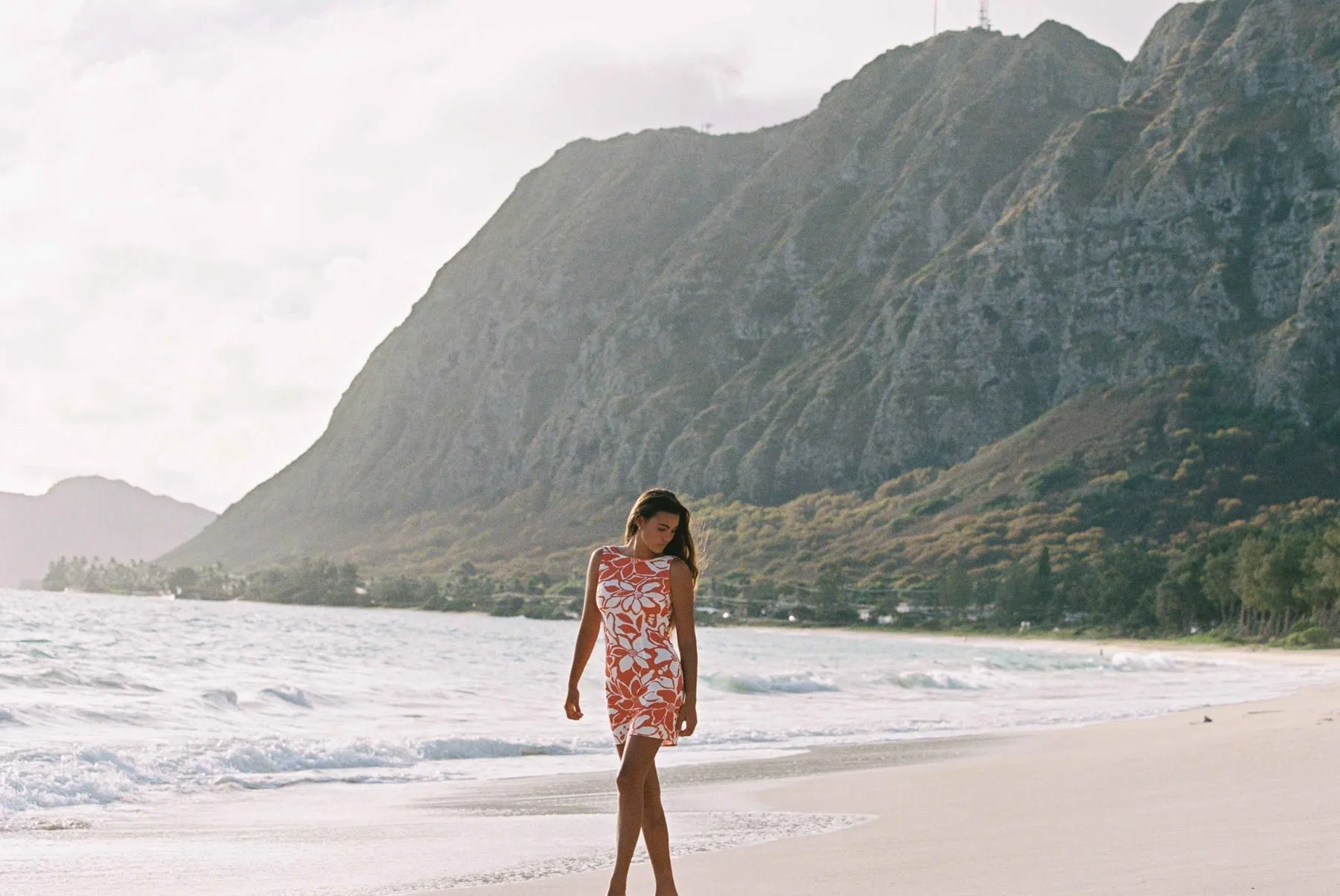 POPPY TIE BACK MINI DRESS