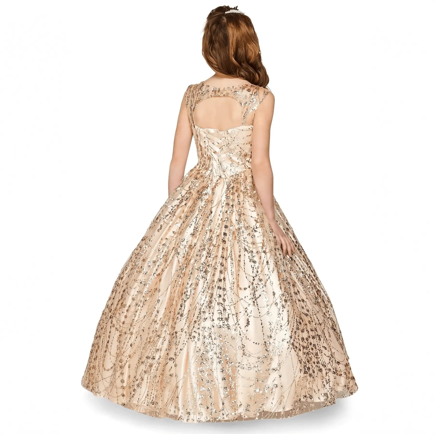 Princess Lorena Gown - Gold