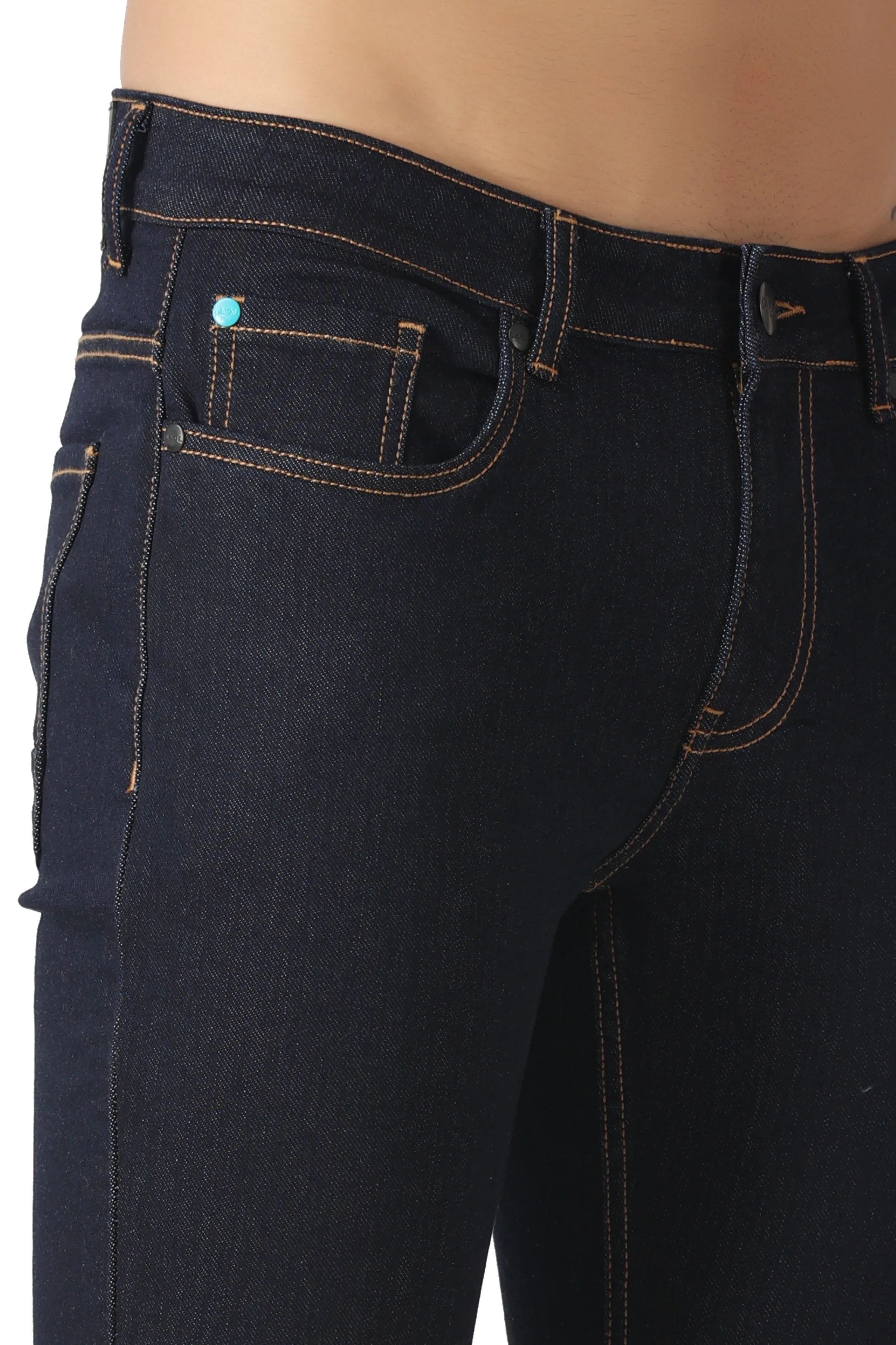 Pupil London Dark Blue Regular Fit Jeans