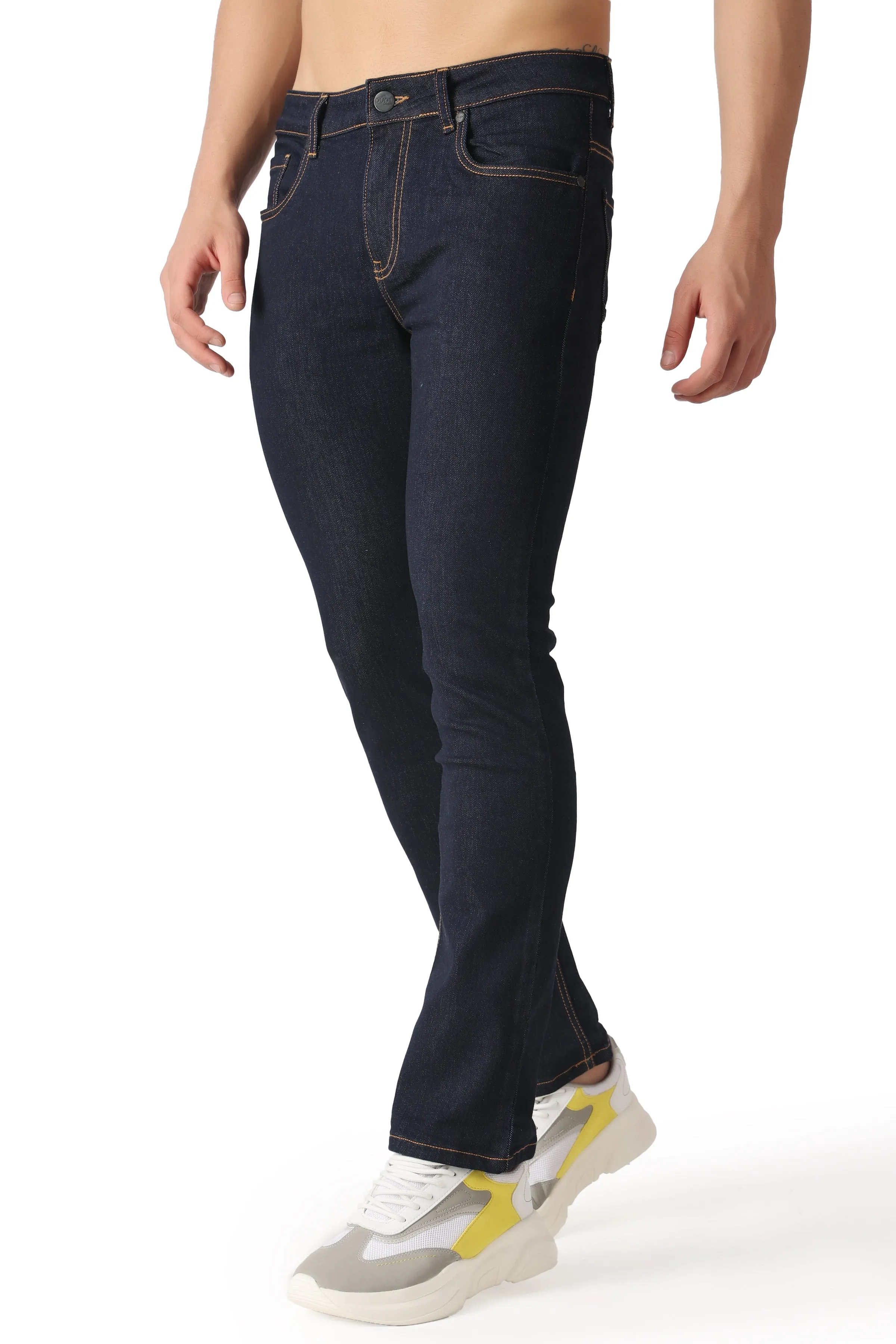 Pupil London Dark Blue Regular Fit Jeans