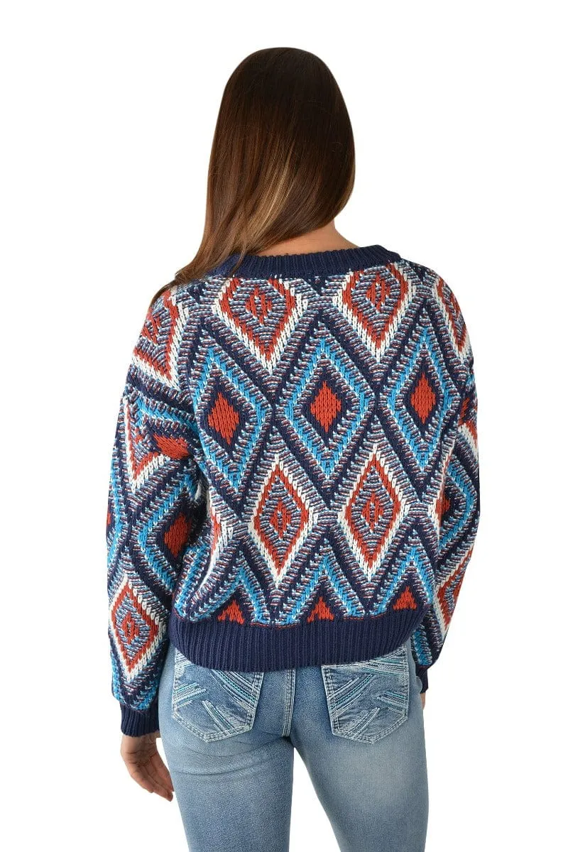 Pure Western Jumper Womens Geneva Multi