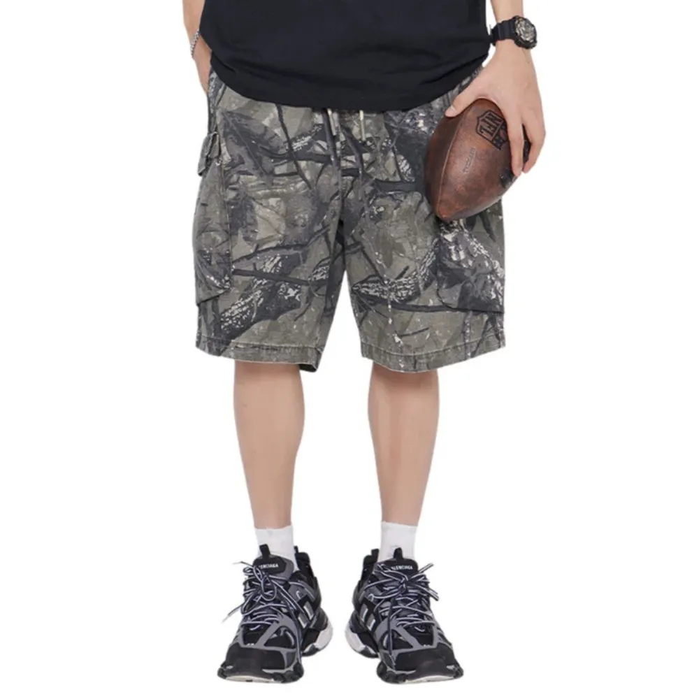 "High Street Camo Cargo" Shorts