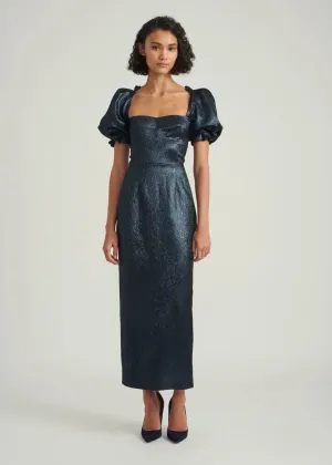 Rachel-D Dress (Metallic Midnight)