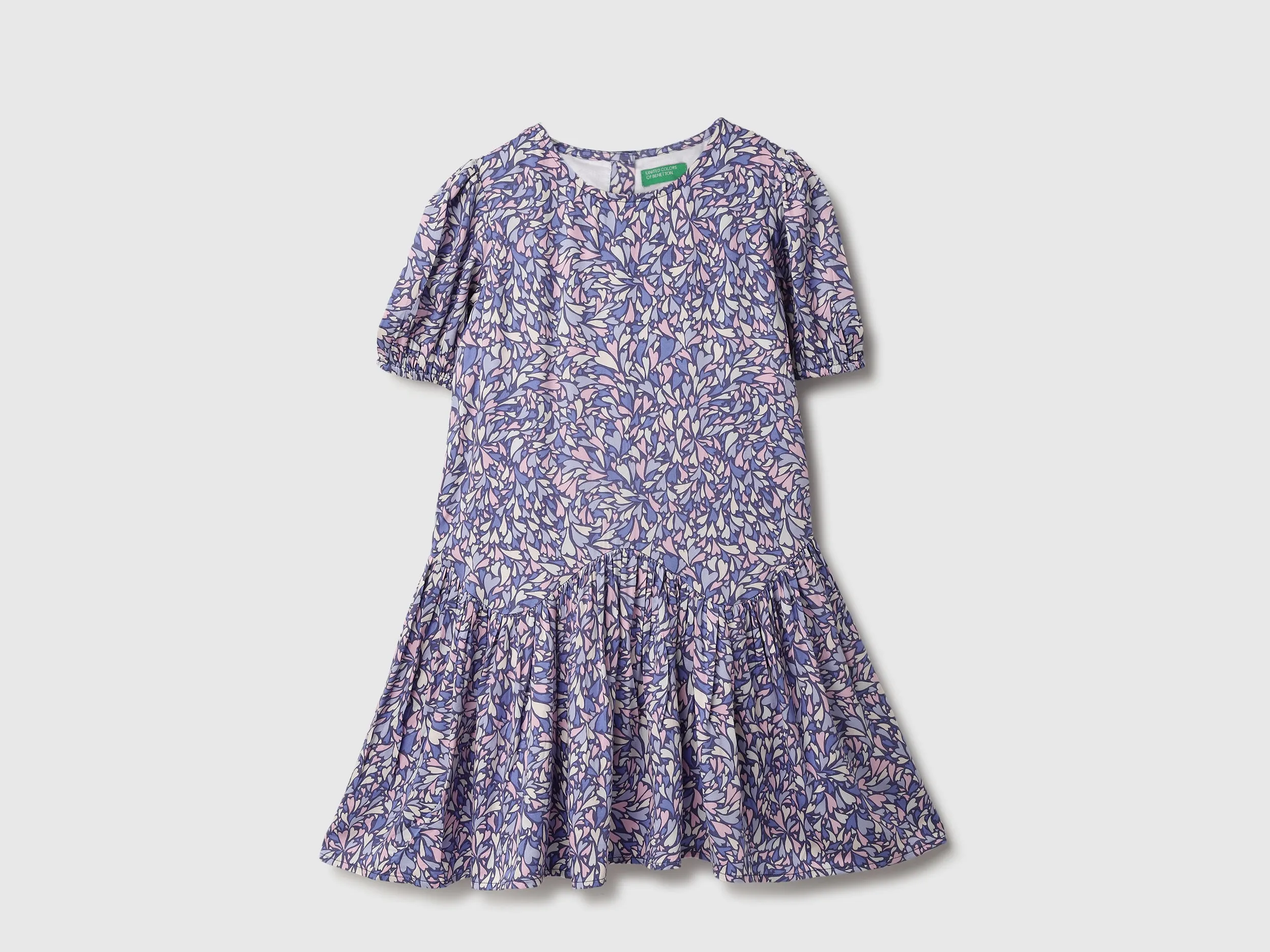 Regular Fit Round Neck Printed Dresses