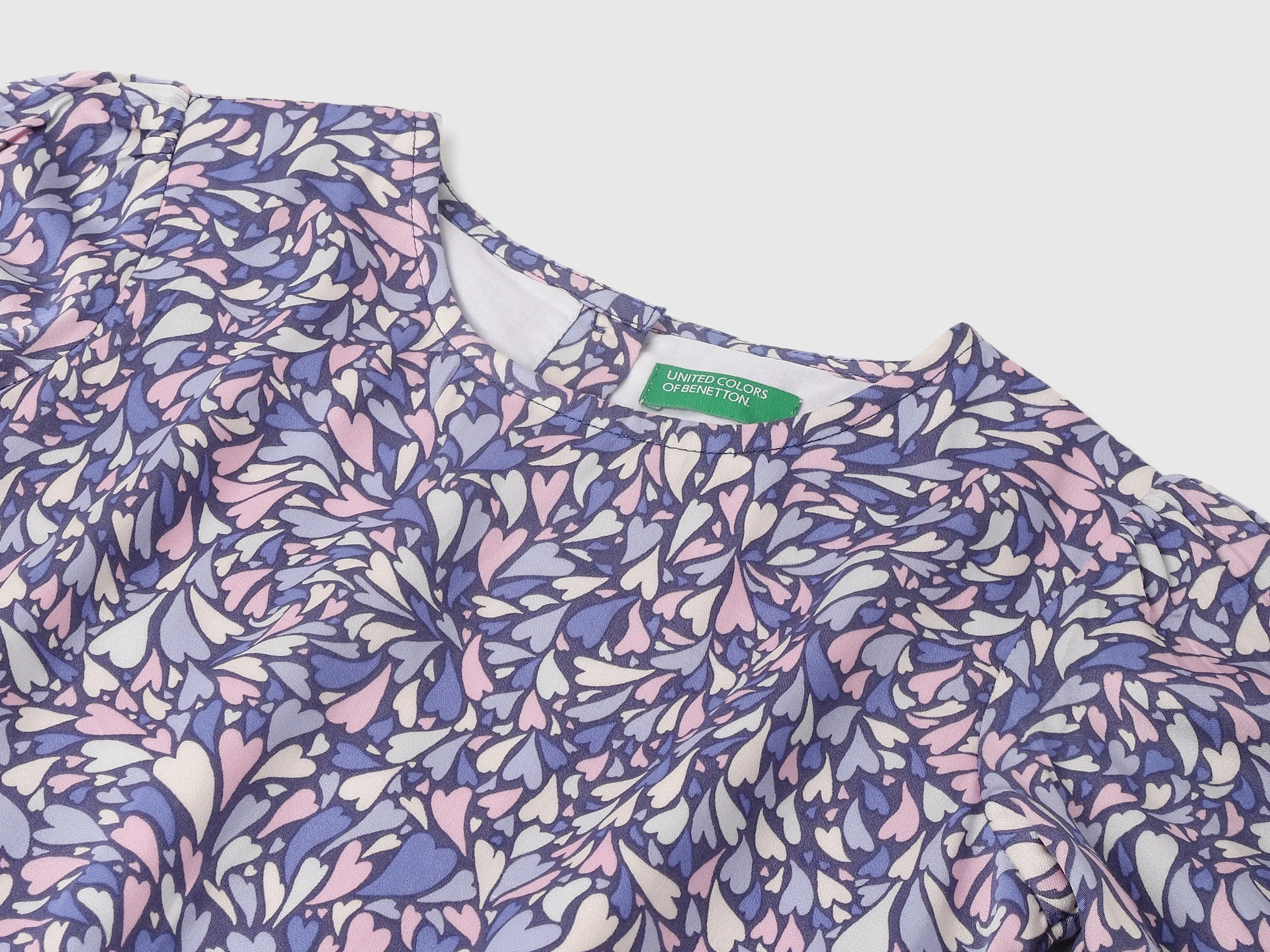 Regular Fit Round Neck Printed Dresses