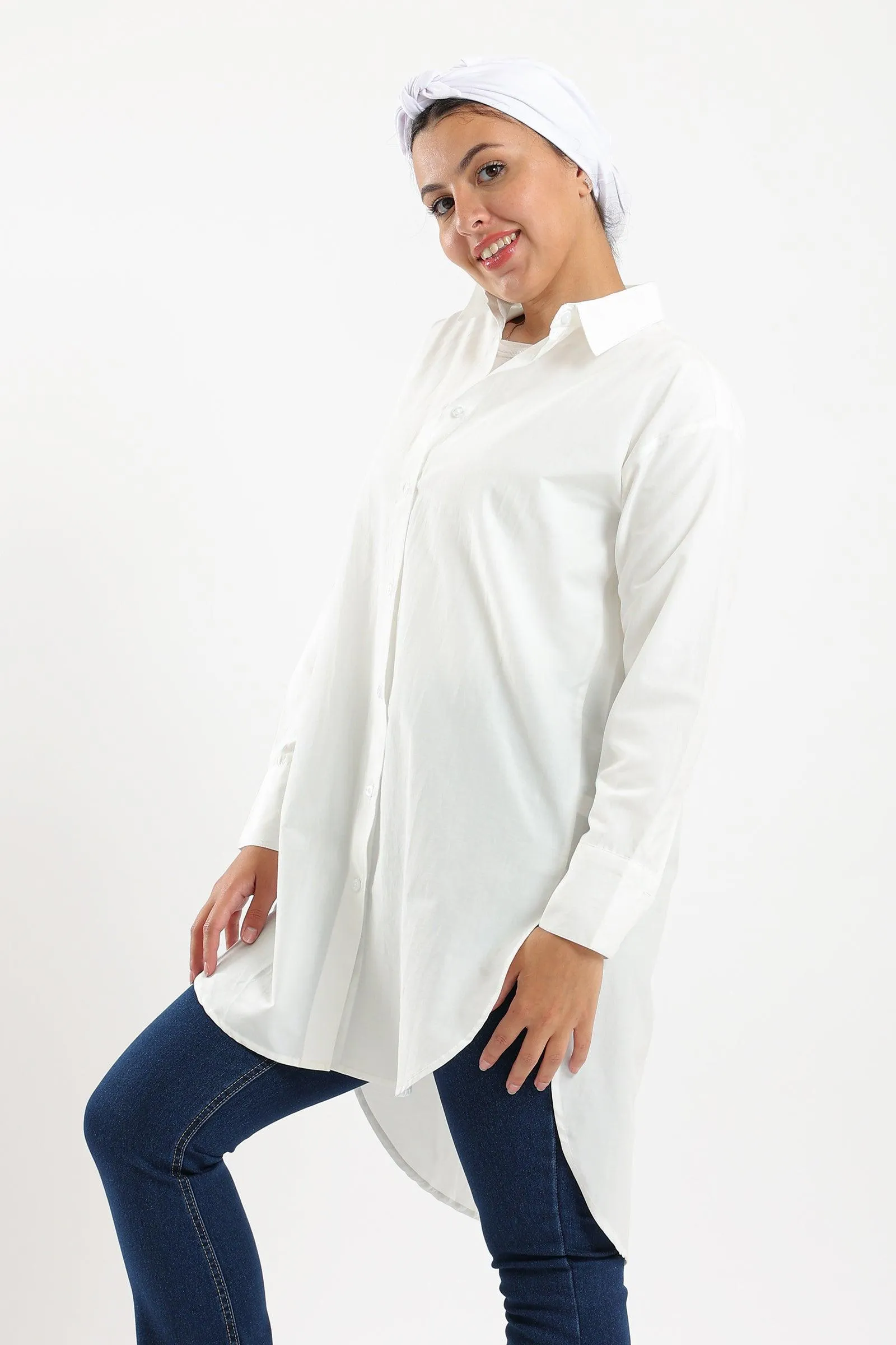 Relaxed Fit Long Shirt
