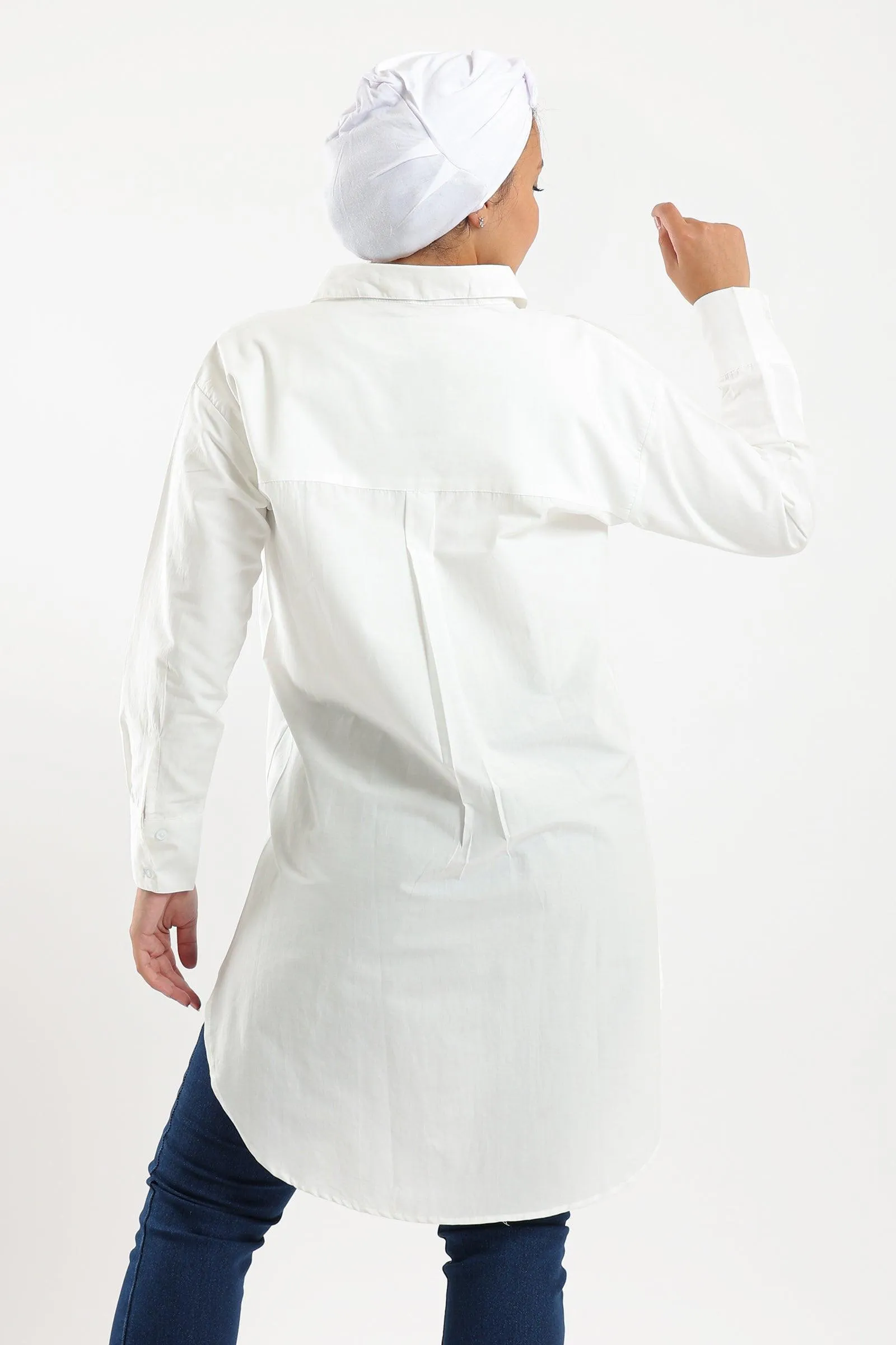 Relaxed Fit Long Shirt