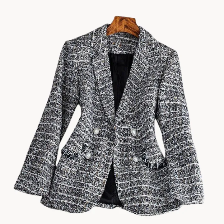 Saskia | elegant tweed blazer for women