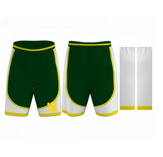 Seattle Sonics-Inspired Core Shorts Above Knee Design Your Own Custom