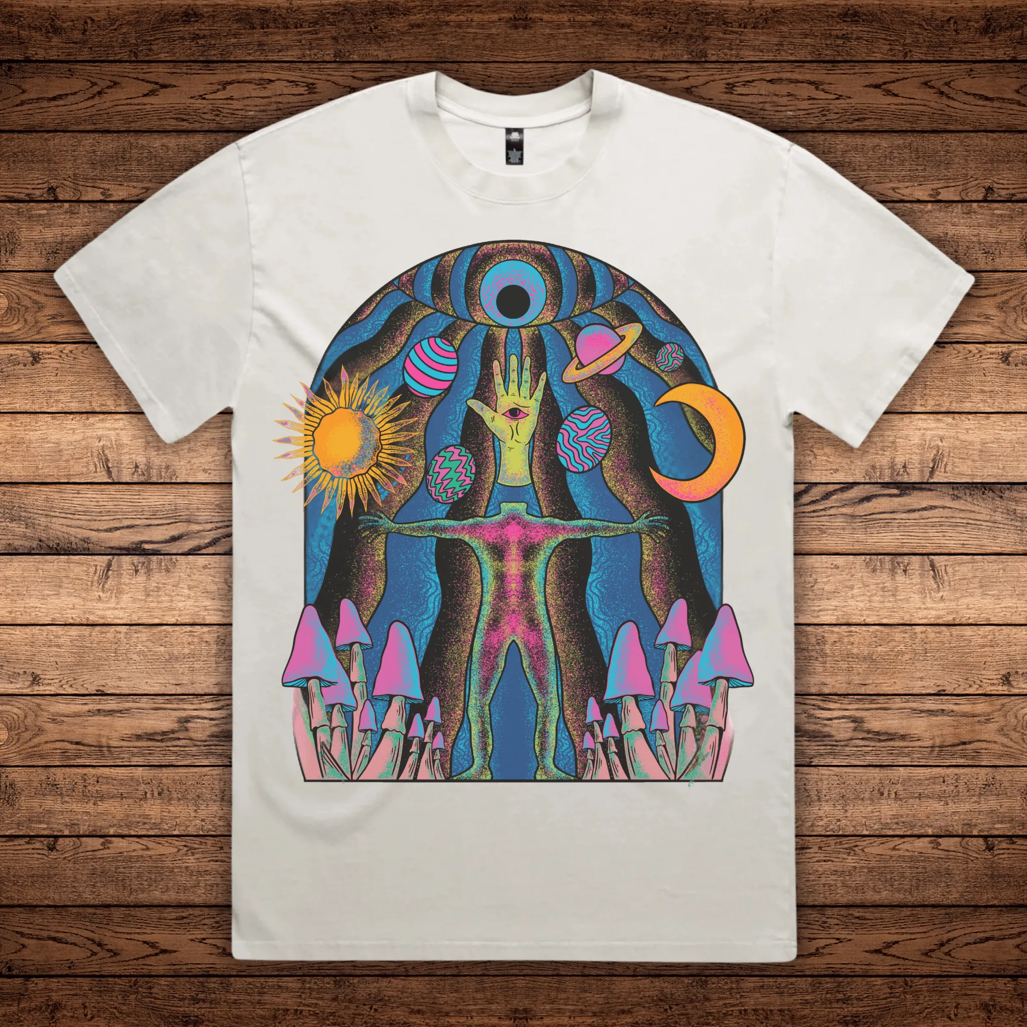 Self Actualized - Heavy Faded Sustainable Tee