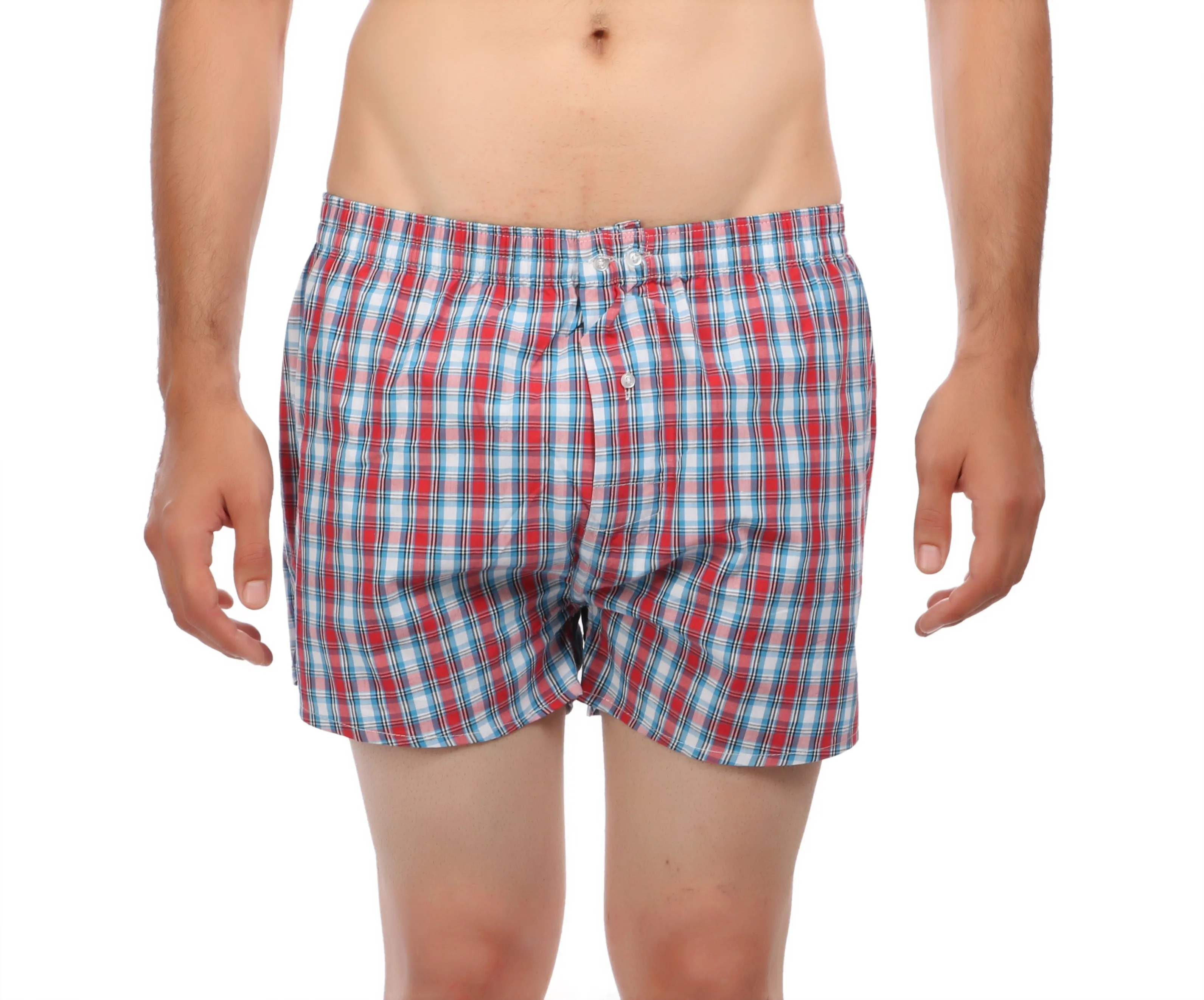 Semantic Men's Cotton Boxer Shorts