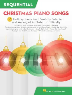 Sequential Christmas Piano Songs (Easy Piano)