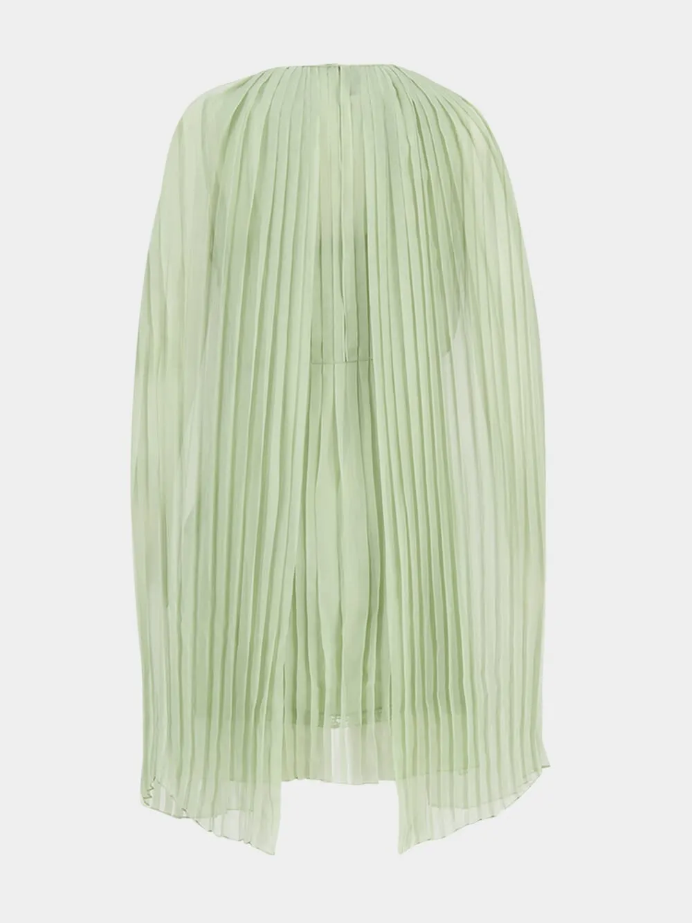 Silk Pleated Dress